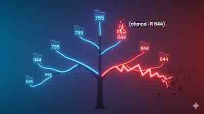 How to Use Chmod Recursively (-R) Without Breaking Your Server
